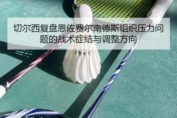 切尔西复盘恩佐费尔南德斯组织压力问题的战术症结与调整方向